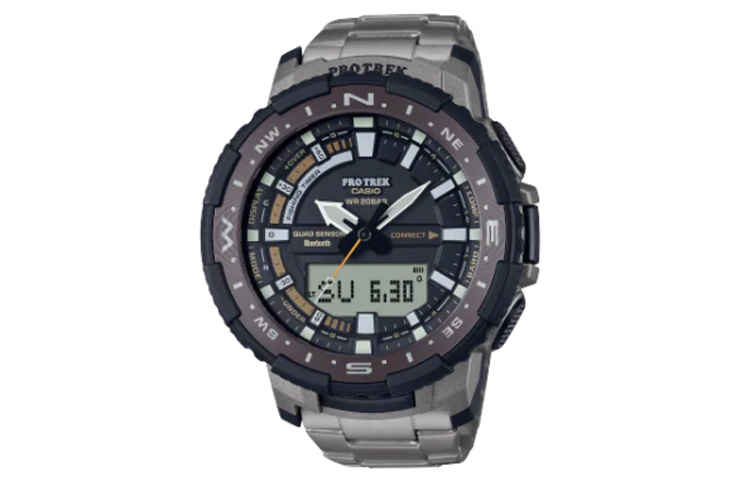 

CASIO Часы Men PRO TREK Black Watch PRT-B70T-7JF, Black Dial