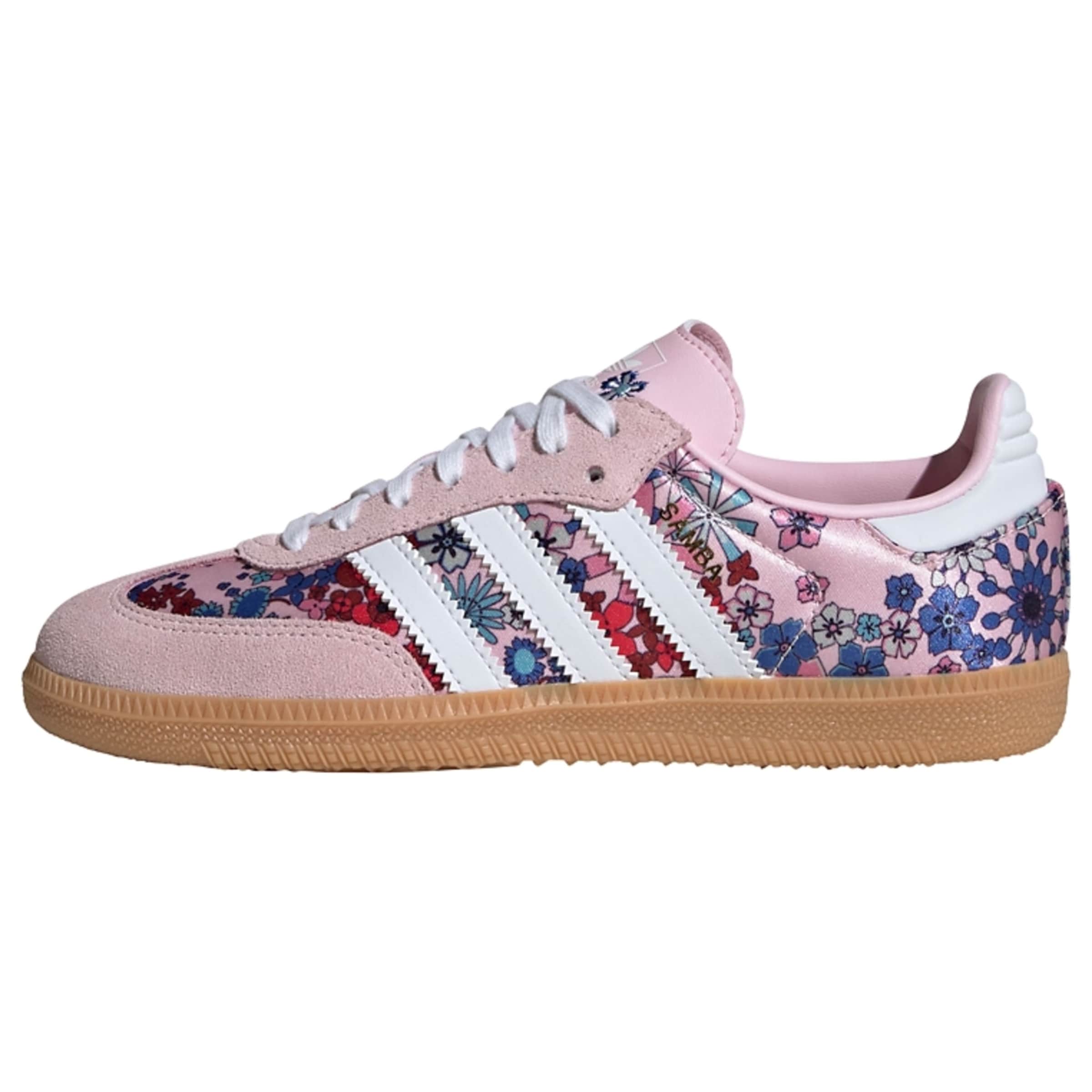 Кроссовки 'Adidas Originals x Liberty London Samba OG' в цвете Rose