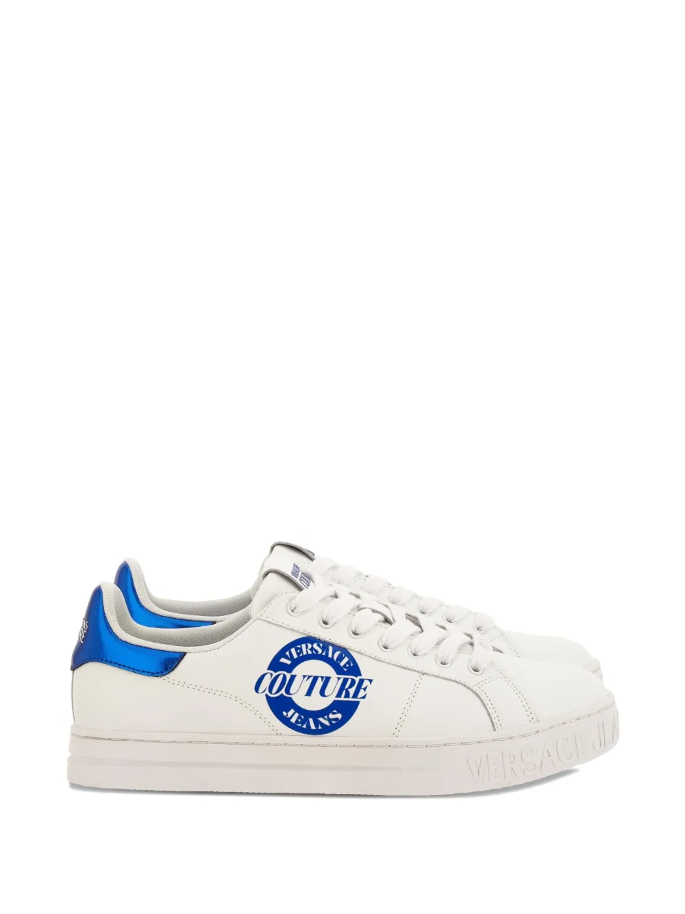 Кроссовки Court 88 с логотипом Versace Jeans Couture, белый