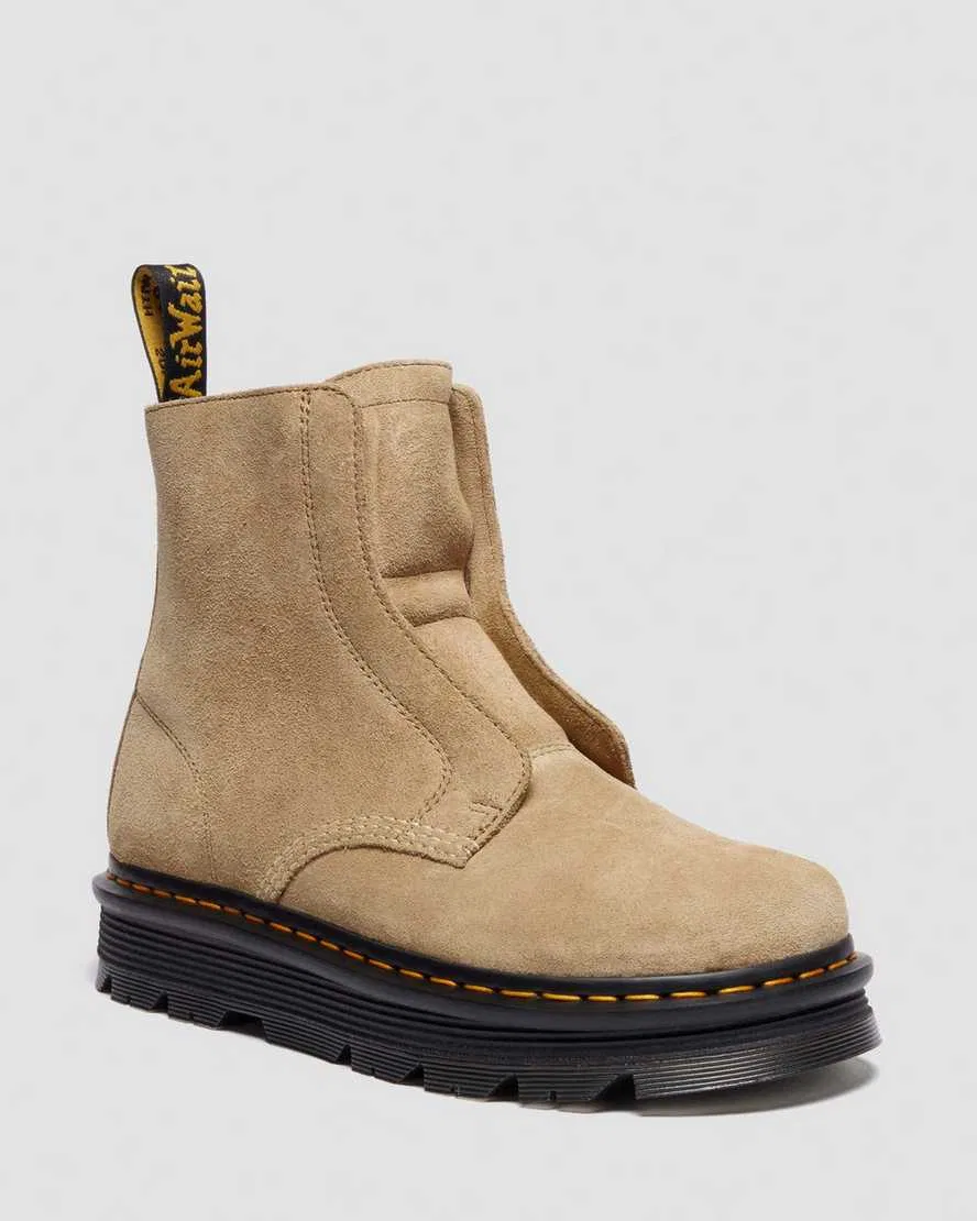 ZEBZAG LACELESS Dr Martens, Tan