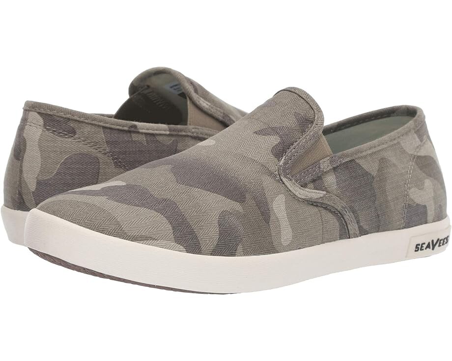 

Кроссовки SeaVees Baja Slip-On Saltwash, цвет Sage Camo