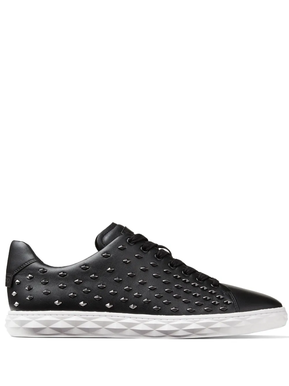 

Кроссовки Diamond Light с заклепками JIMMY CHOO, черный