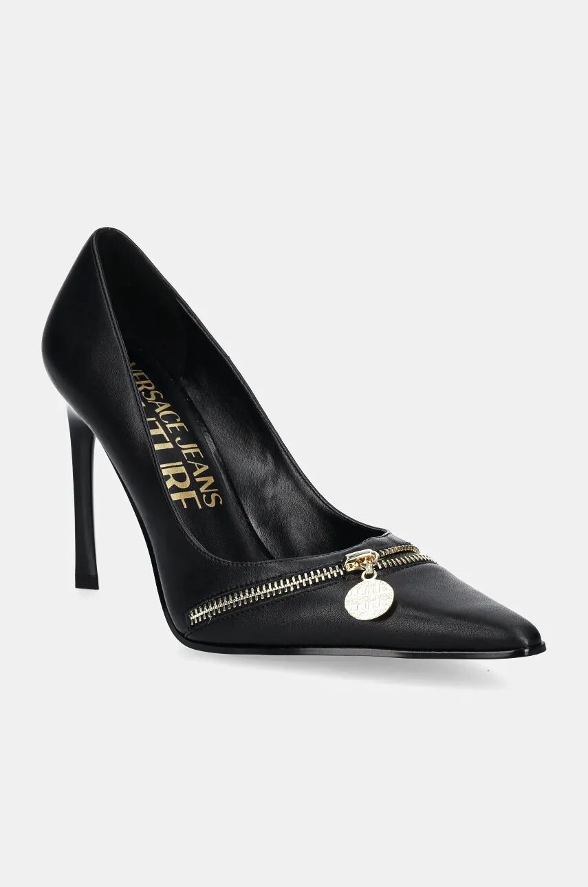 

Versace Jeans Couture туфли на шпильке Sadie, черный