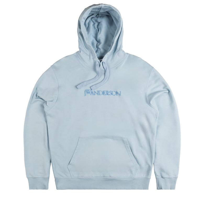 

Худи logo embroidery hoodie Jw Anderson, голубой