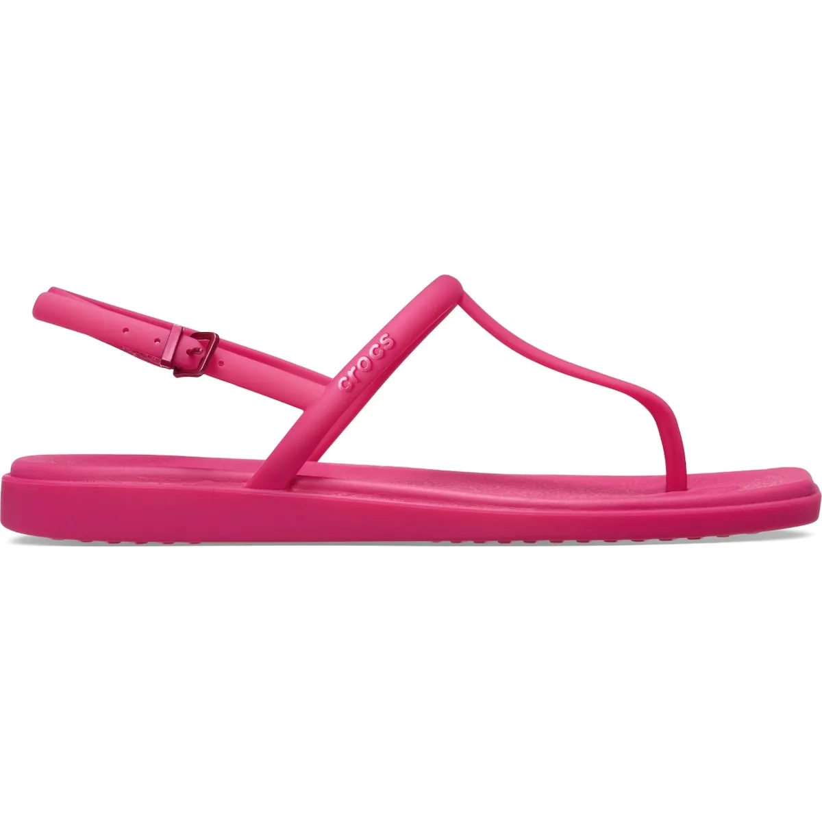Женские шлепанцы Miami Thong Sandal W Crocs, малиновый