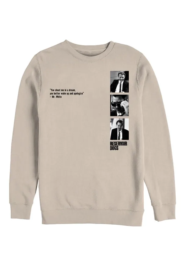 

Толстовка с цитатой из фильма «бешеные псы» (мистер уайт). Henry Tiger, Nude, Бежевый, Толстовка с цитатой из фильма «бешеные псы» (мистер уайт). Henry Tiger, Nude