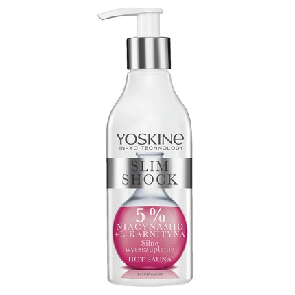 

Бальзам для сауны Slim Shock Hot, сильный, для похудения, 5% ниацинамид + L-карнитин 200 мл Yoskine