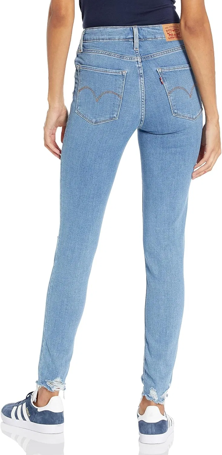 Джинсы High Rise Skinny, Levi's, Medium Indigo Worn in — фото 2