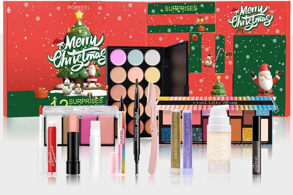 Набор косметики YAYAMIYA Christmas Makeup Set 12 предметов