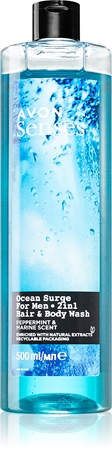 

Шампунь и гель для душа 2в1 Avon Senses Ocean Surge, 500 ml