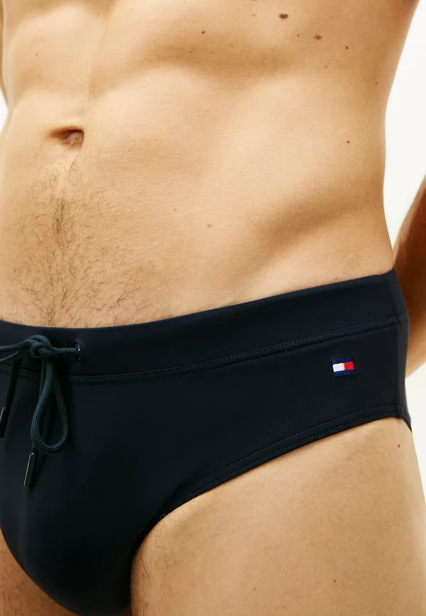 Плавки на завязках - незаменимый элемент гардероба. Tommy Hilfiger, Navy Blue — фото 4