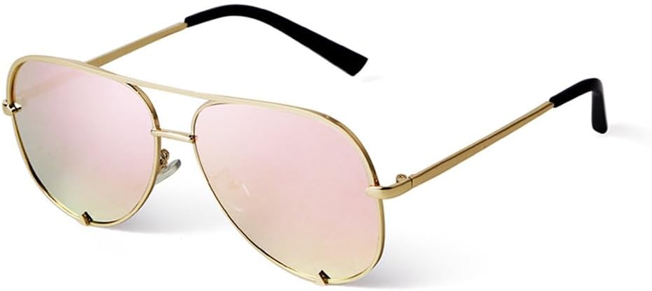 

Классические солнцезащитные очки LVTFCO для мужчин, винтажные, с зеркальными металлическими линзами, для женщин и мужчин, для вождения, защита от УФ-излучения UV400, C6