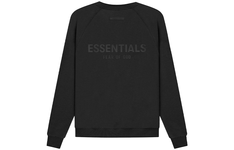 

Толстовка унисекс черная Fear Of God Essentials, черный