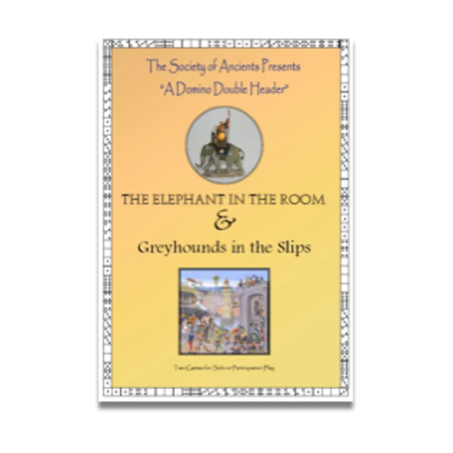 

Домино с двойным заголовком, А, Historical Miniature Rules (Society of Ancients)