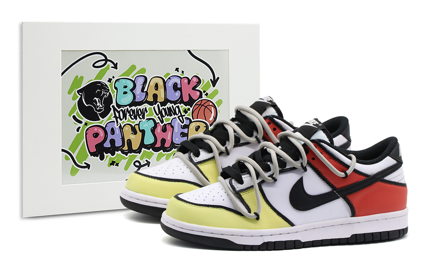 

Женские кроссовки для скейтбординга Nike Dunk, Yellow