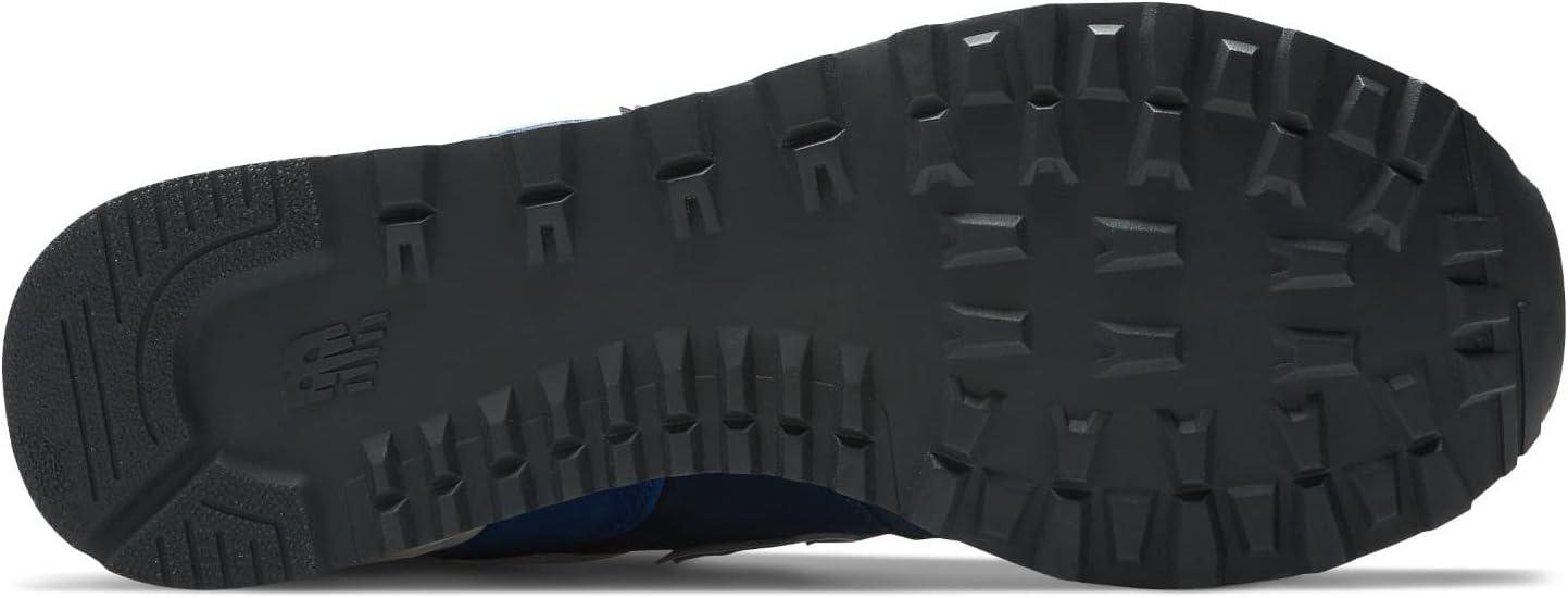 Кроссовки New Balance Unisex-Adult 574 V2, черный/синий/темно-синий — фото 3