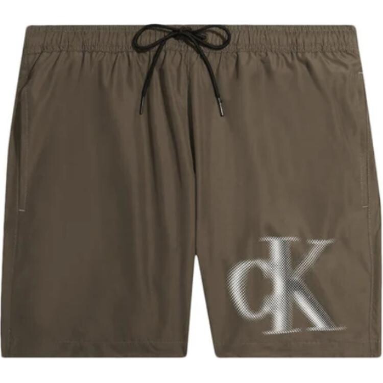 

Плавательные шорты мужские оливковые Calvin Klein, оливковый