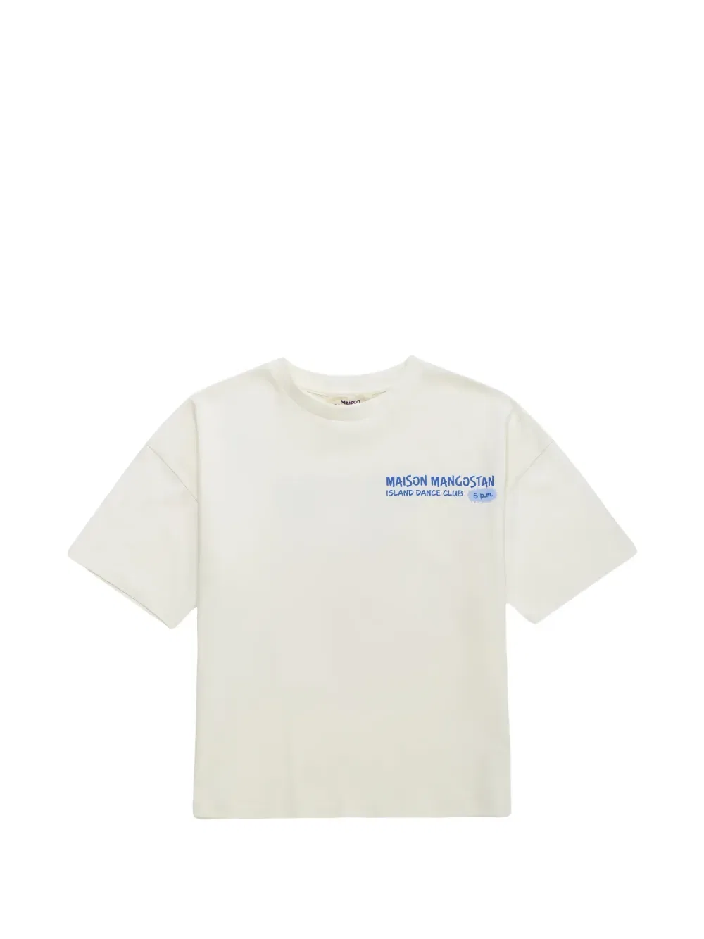 Футболка с изображением хулы Maison Mangostan Kids, нейтральный