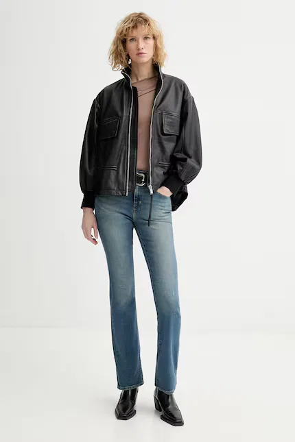 Лонгслив с открытыми плечами Off Shoulder LS Levi's, коричневый — фото 2