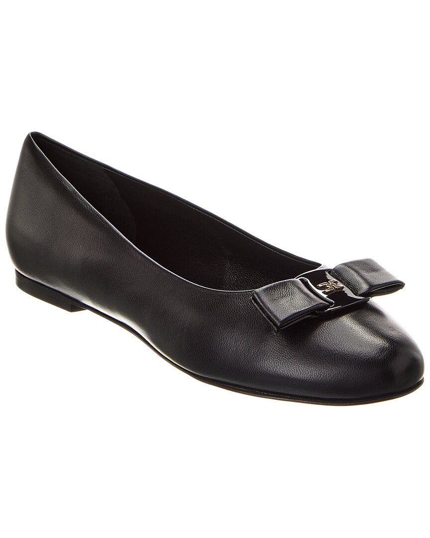 Туфли-лодочки M by Bruno Magli Luce Leather Flat, черный