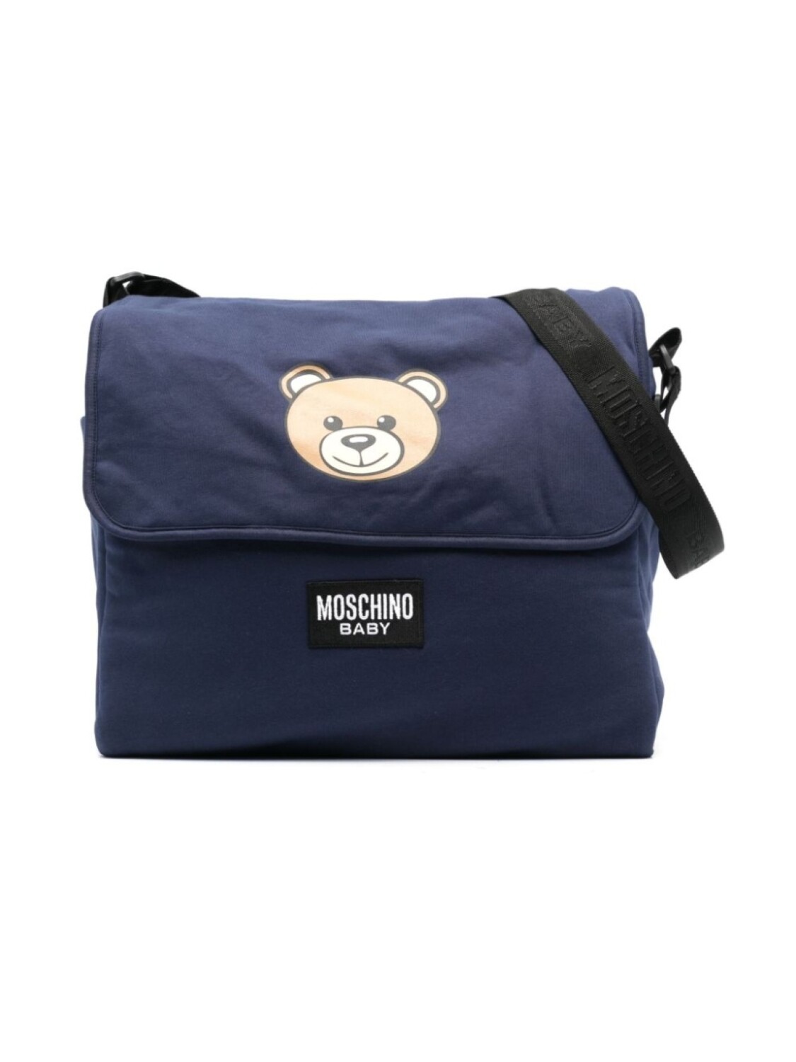 

Moschino Kids пеленальная сумка с принтом Teddy Bear, синий