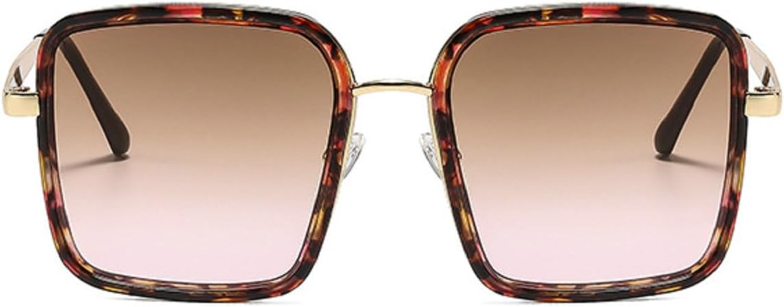 

Ретро-солнцезащитные очки-пилот квадратной формы для женщин и мужчин, модные солнцезащитные очки с градиентным переходом цвета, винтажные солнцезащитные очки с защитой от УФ-излучения mincl, C6