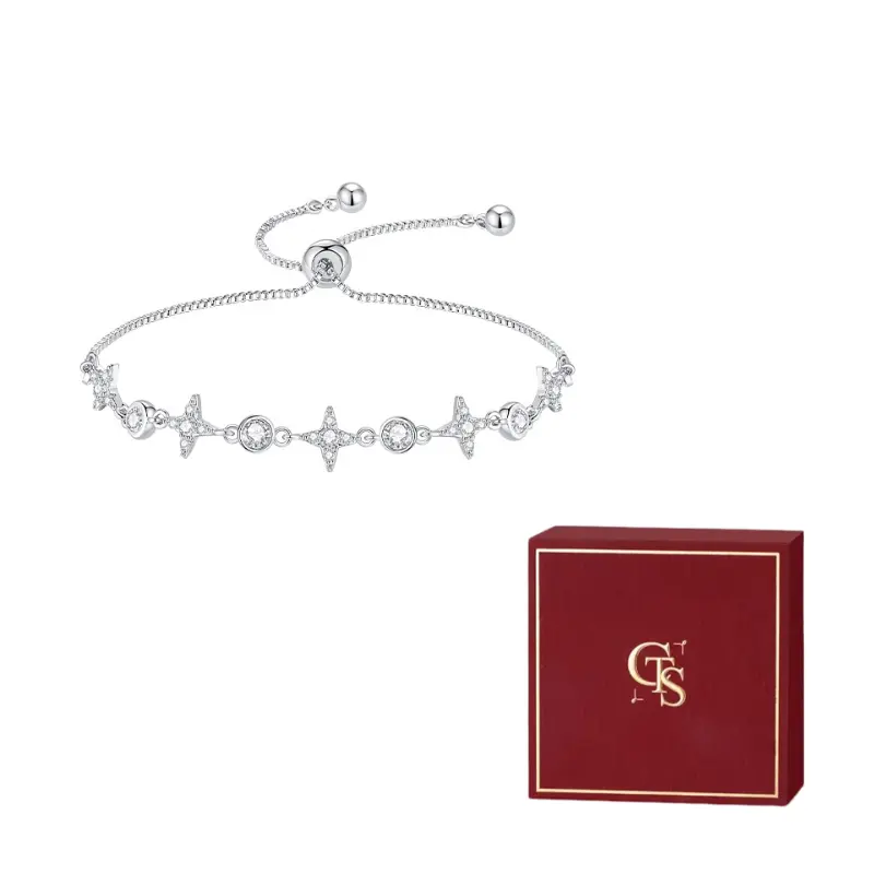 

CHOW TAI SENG Серебряный браслет S925 для женщин