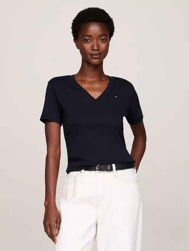 

Футболка Tommy Hilfiger Cody Slim Fit, цвет desert/sky