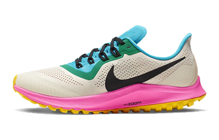 

Кроссовки Nike Air Zoom Pegasus 36 Trail Light Orewood Brown Pink Blast Blue Lagoon Women's