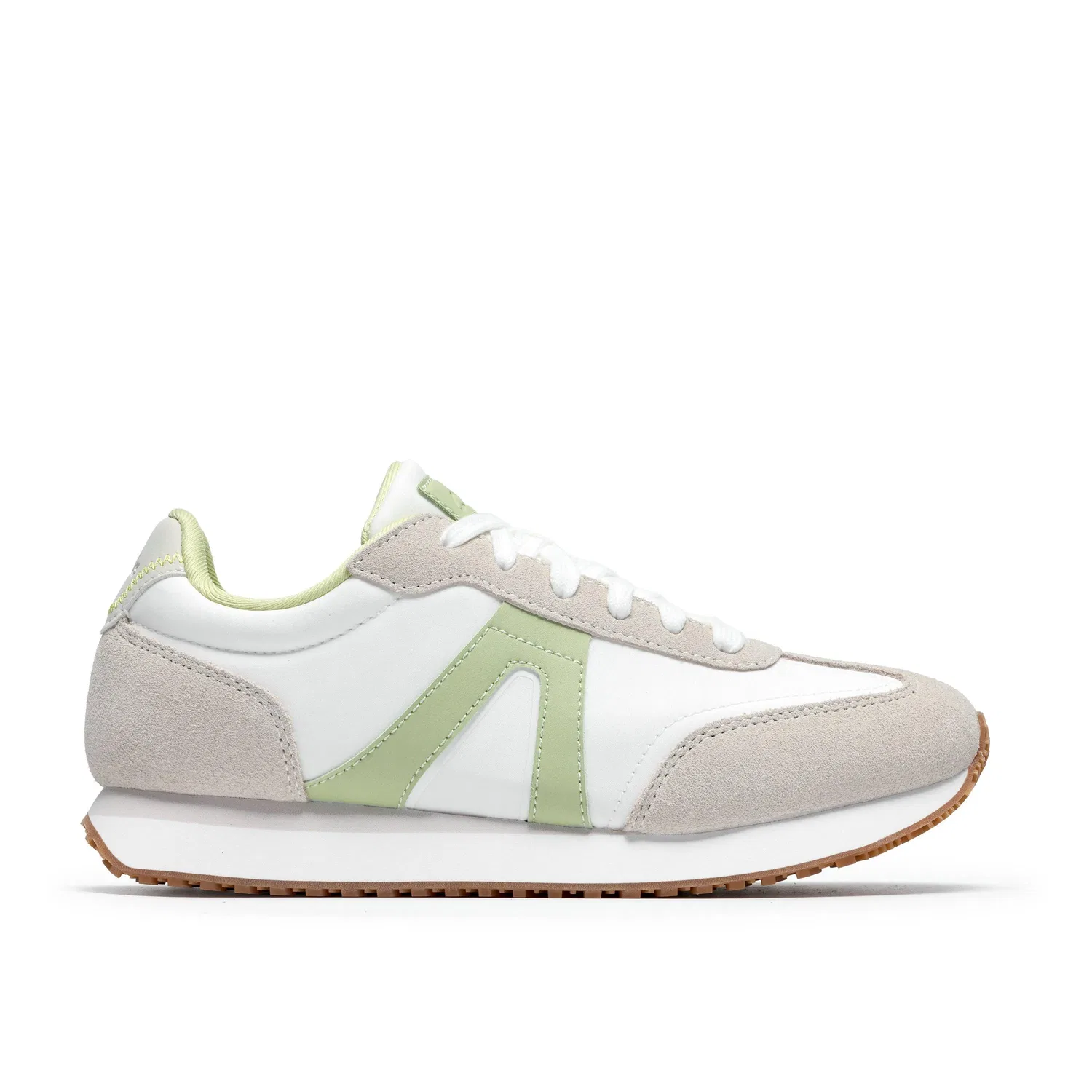 Кроссовки Calo Run Light Green Clarks, белый