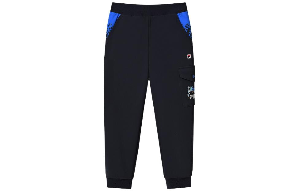 

Детские трикотажные спортивные штаны Fila Kids, цвет Legendary Blue-ANV