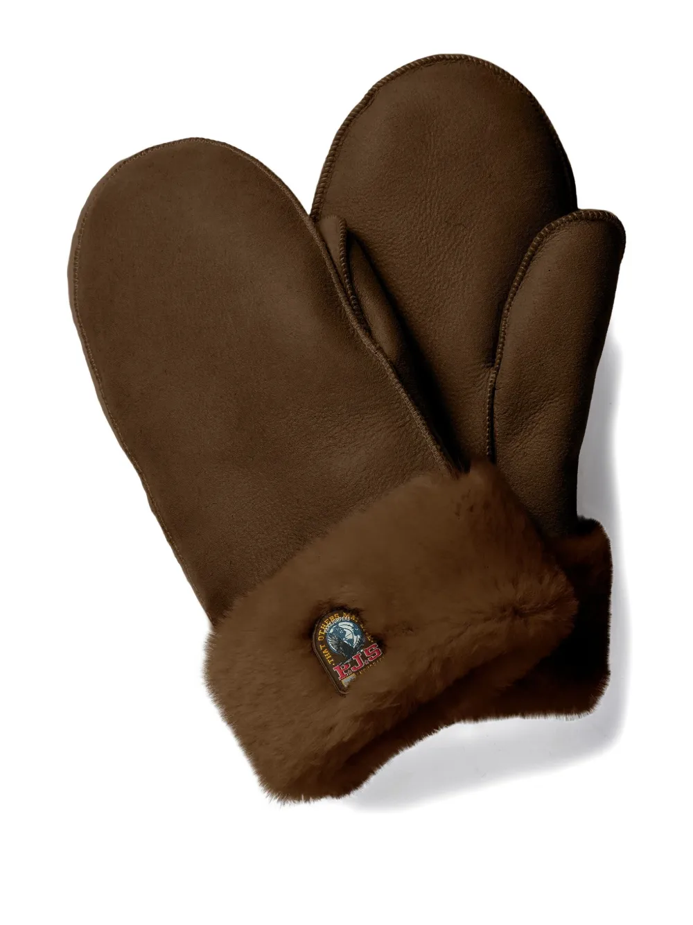 

Перчатки из овчины Parajumpers, коричневый