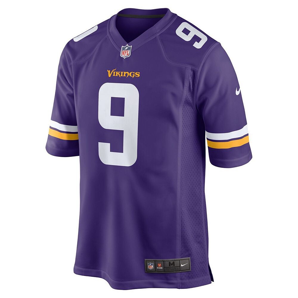 Мужские кроссовки Nike J. McCarthy Purple Minnesota Vikings Джерси игрока первого раунда драфта НФЛ 2024 года, цвет Mvk Purple — фото 3
