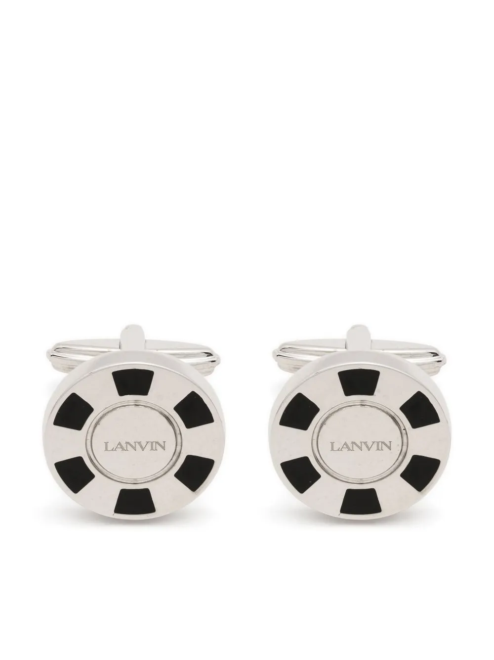 

Запонки с логотипом Lanvin, серебяный