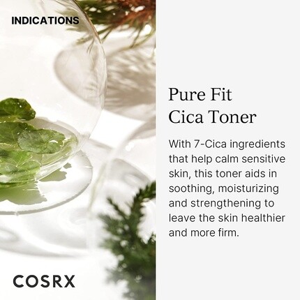 Тоник Cosrx — Pure Fit CICA Toner Успокаивающий ,07 жидких унций, 150 мл — фото 2