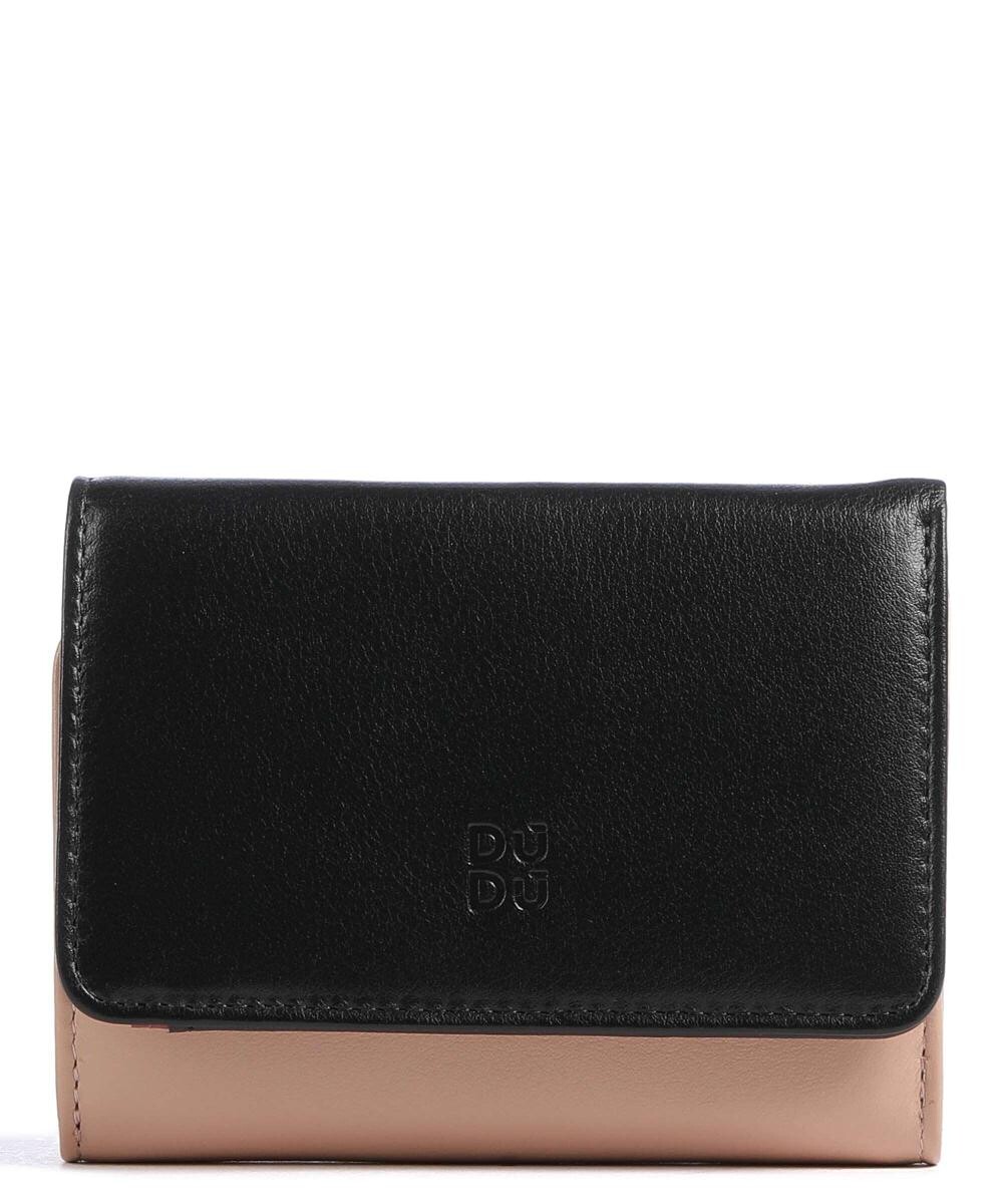 

Кошелек Pemba RFID из мелкозернистой телячьей кожи Dudu Bags, черный