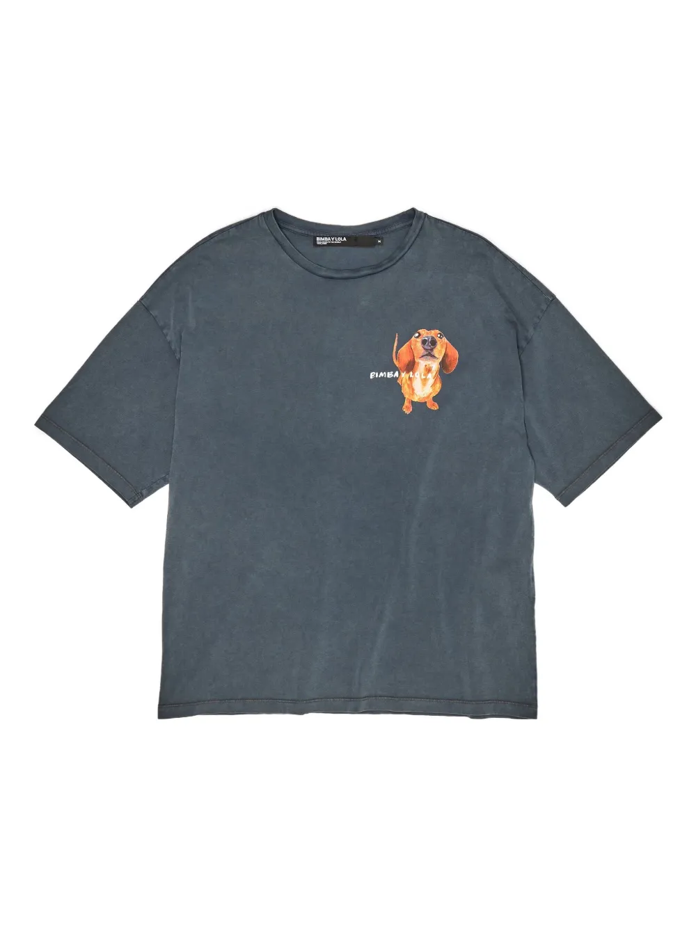 

Футболка с графичным принтом Bimba Y Lola, серый