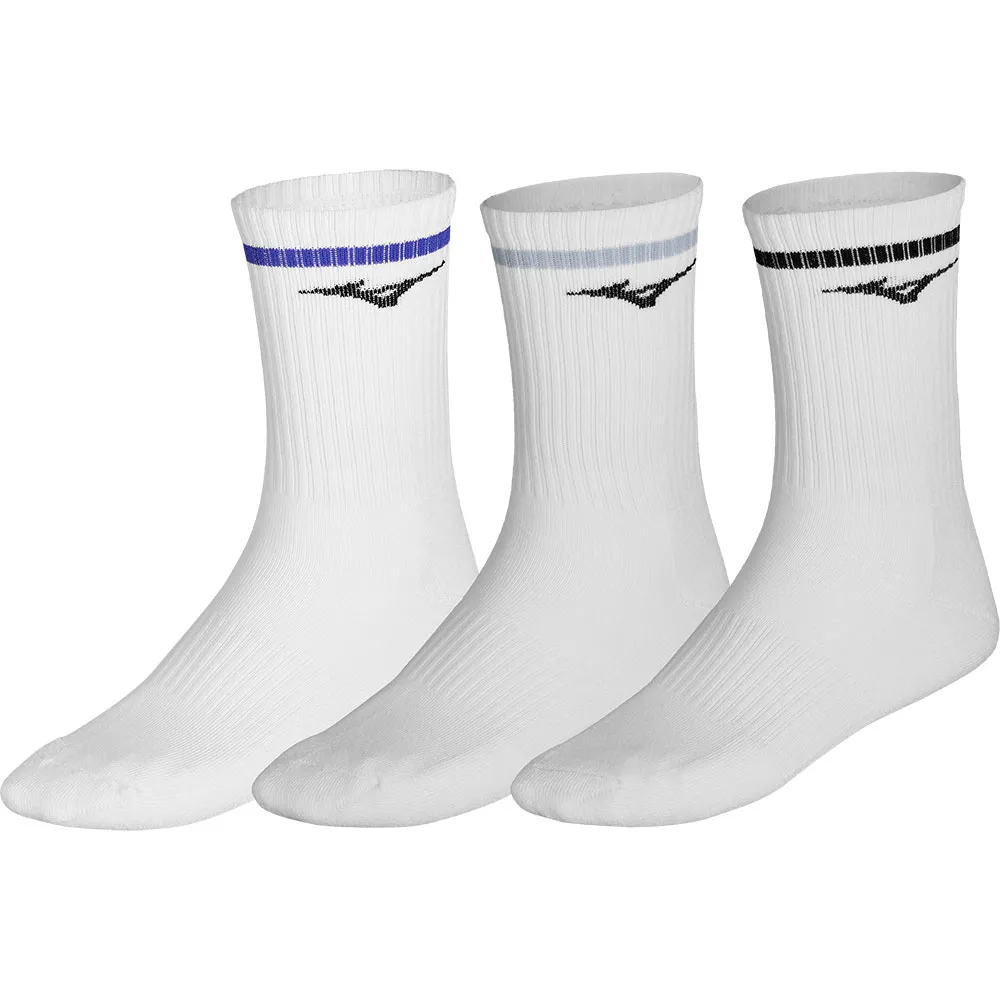 

Носки 3 шт Mizuno Training With Line, белый