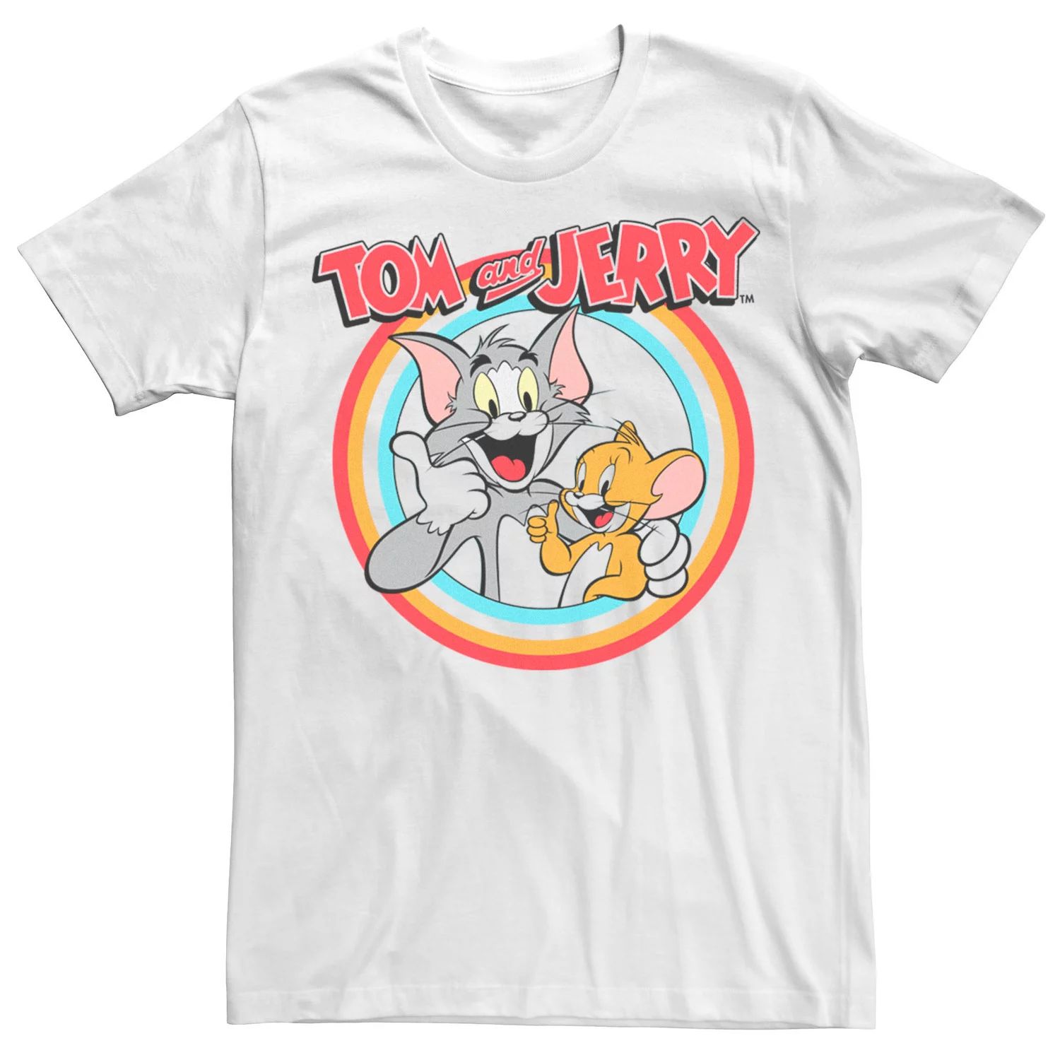 

Мужская футболка Tom And Jerry Good Sign Licensed Character