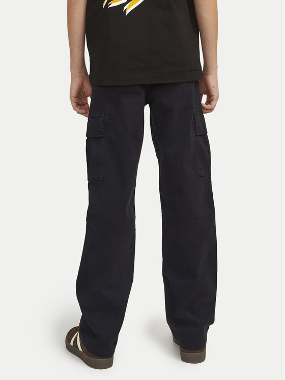 Брюки loose fit Kane 12261033 Jack & Jones Junior, черный — фото 3