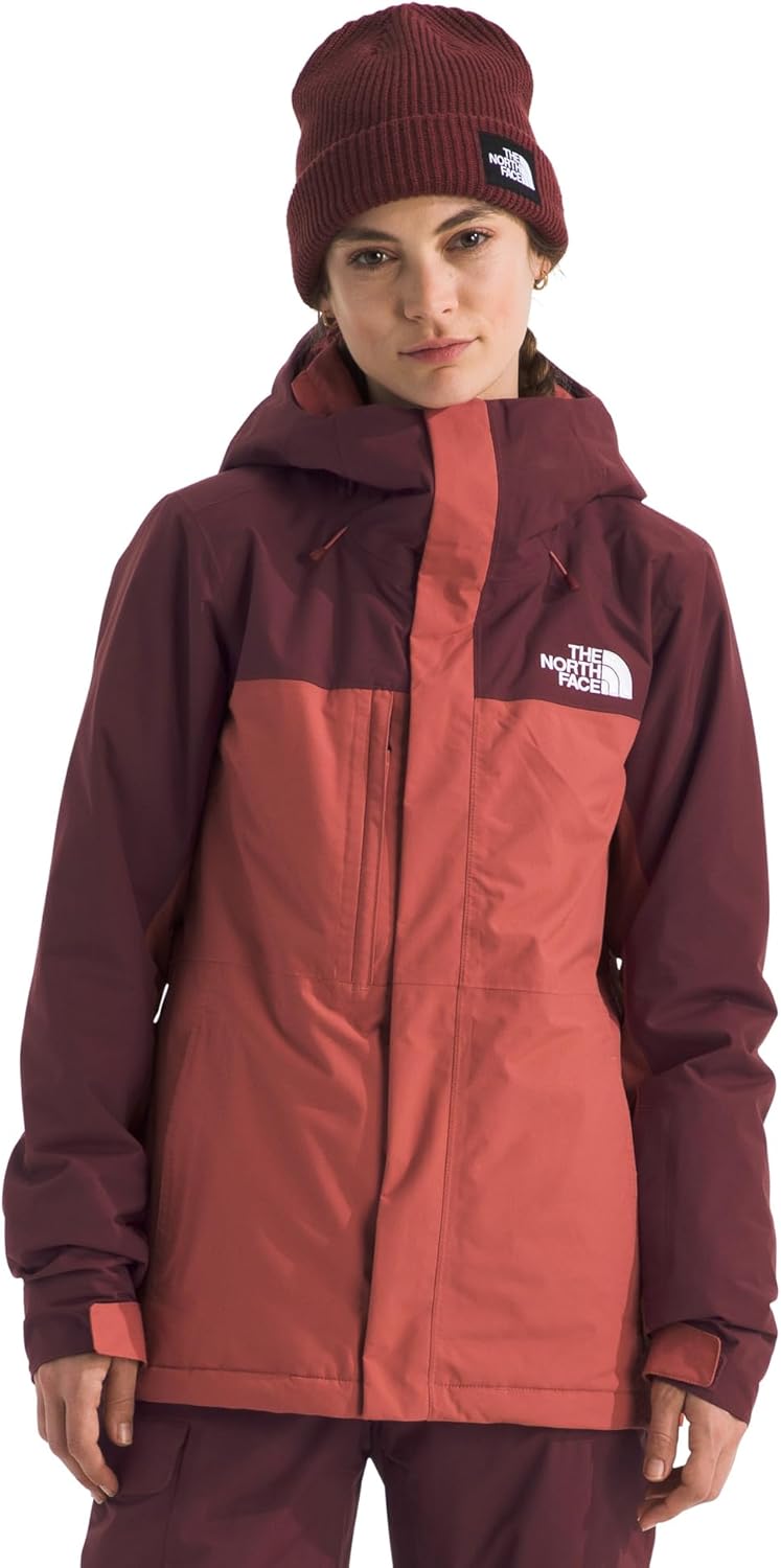 

Женская куртка The North Face Freedom утепленная с водоотталкивающей пропиткой, бордово-оранжевый
