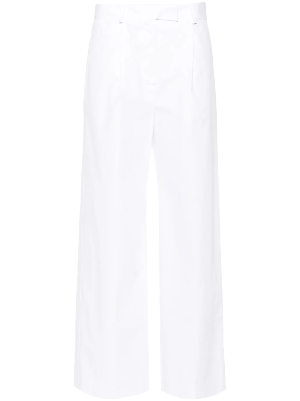 

Поплиновые брюки прямого кроя MODES GARMENTS, белый