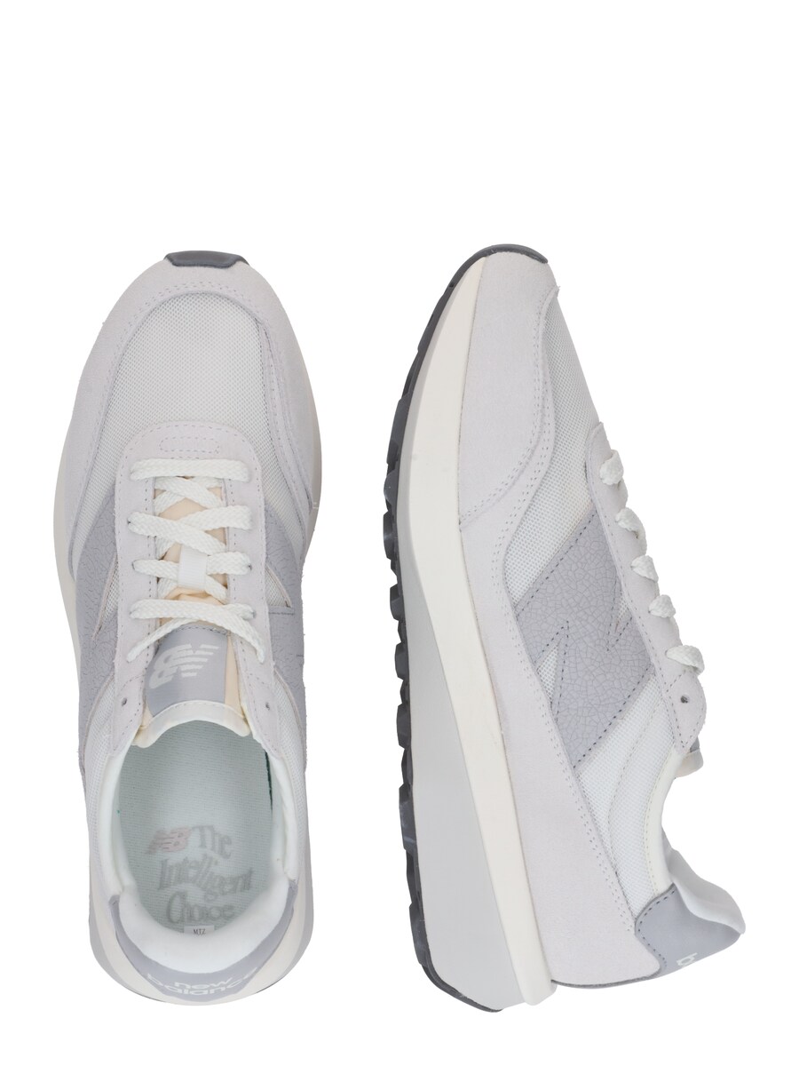 Кроссовки new balance 370, цвет Grey/Light grey — фото 2