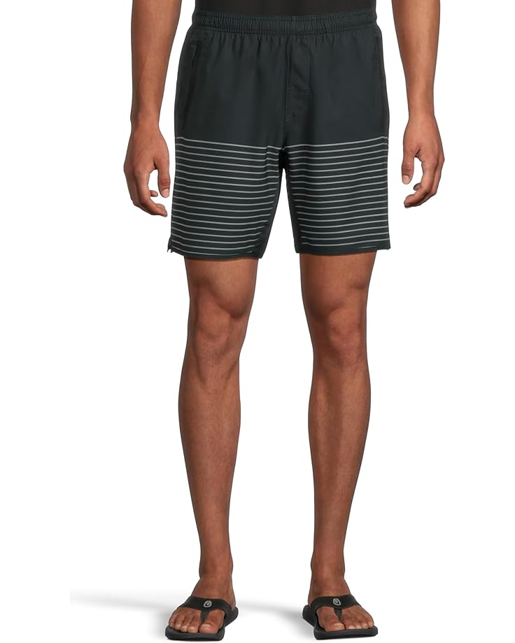 

Шорты RVCA Yogger Stretch Shorts, цвет Black Stripe