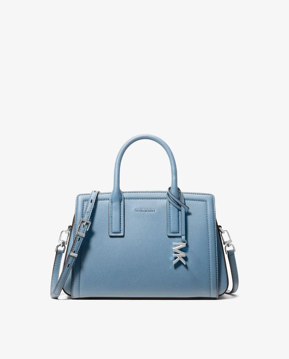 

Сумка-портфель Laila, трансформируемая в сумку на плечо Michael Michael Kors, голубой