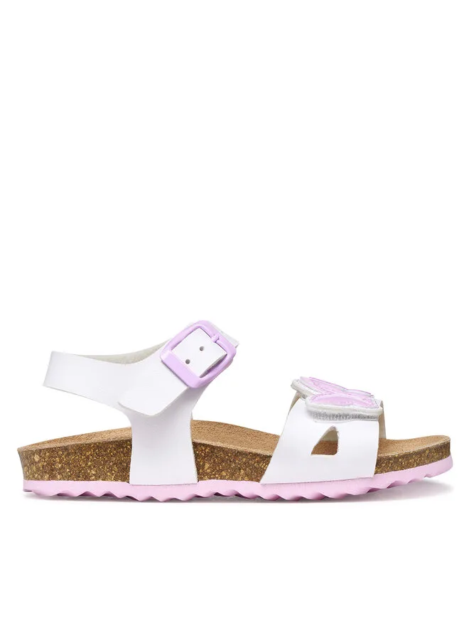 Geox Сандалии J Adriel Girl J658MA 05402 C0406 M белые