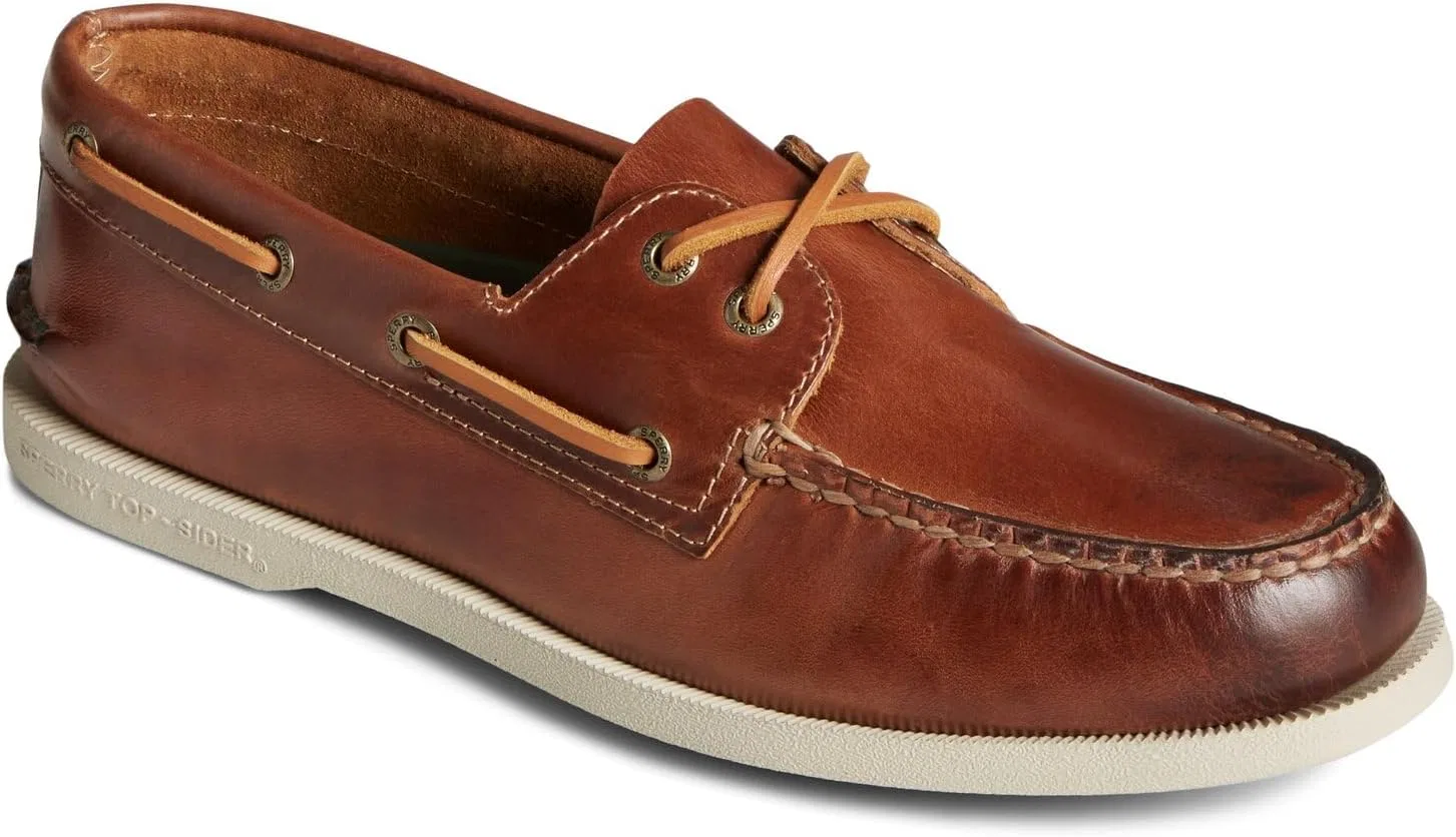 Лоферы бренд Vans модель Authentic Original 2-Eye, Коричневый Sperry Mens Shoes — фото 2