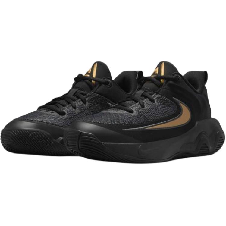 Nike Детские баскетбольные кроссовки Giannis Immortality 4 Low top Black Unisex — фото 4