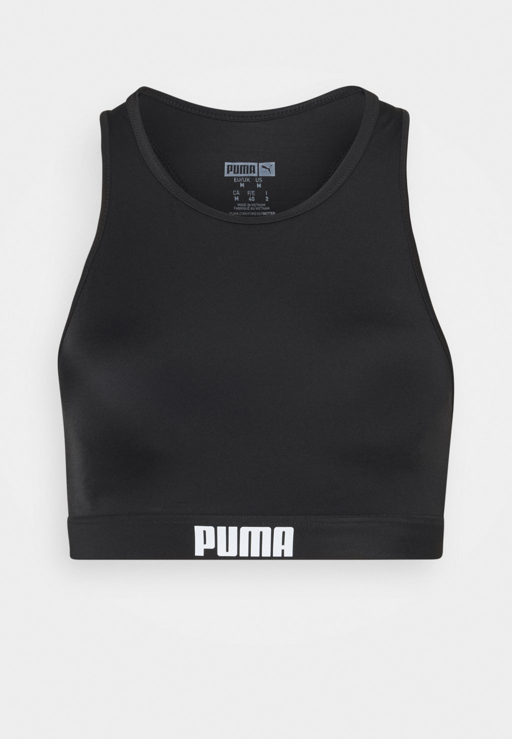 

Верх бикини Swim Women Racerback Swim Puma, черный