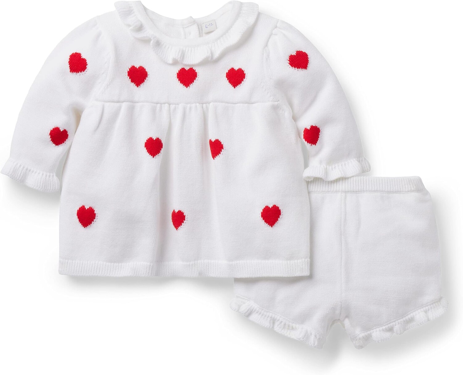 

Детский набор Janie and Jack Heart Sweater Set, белый